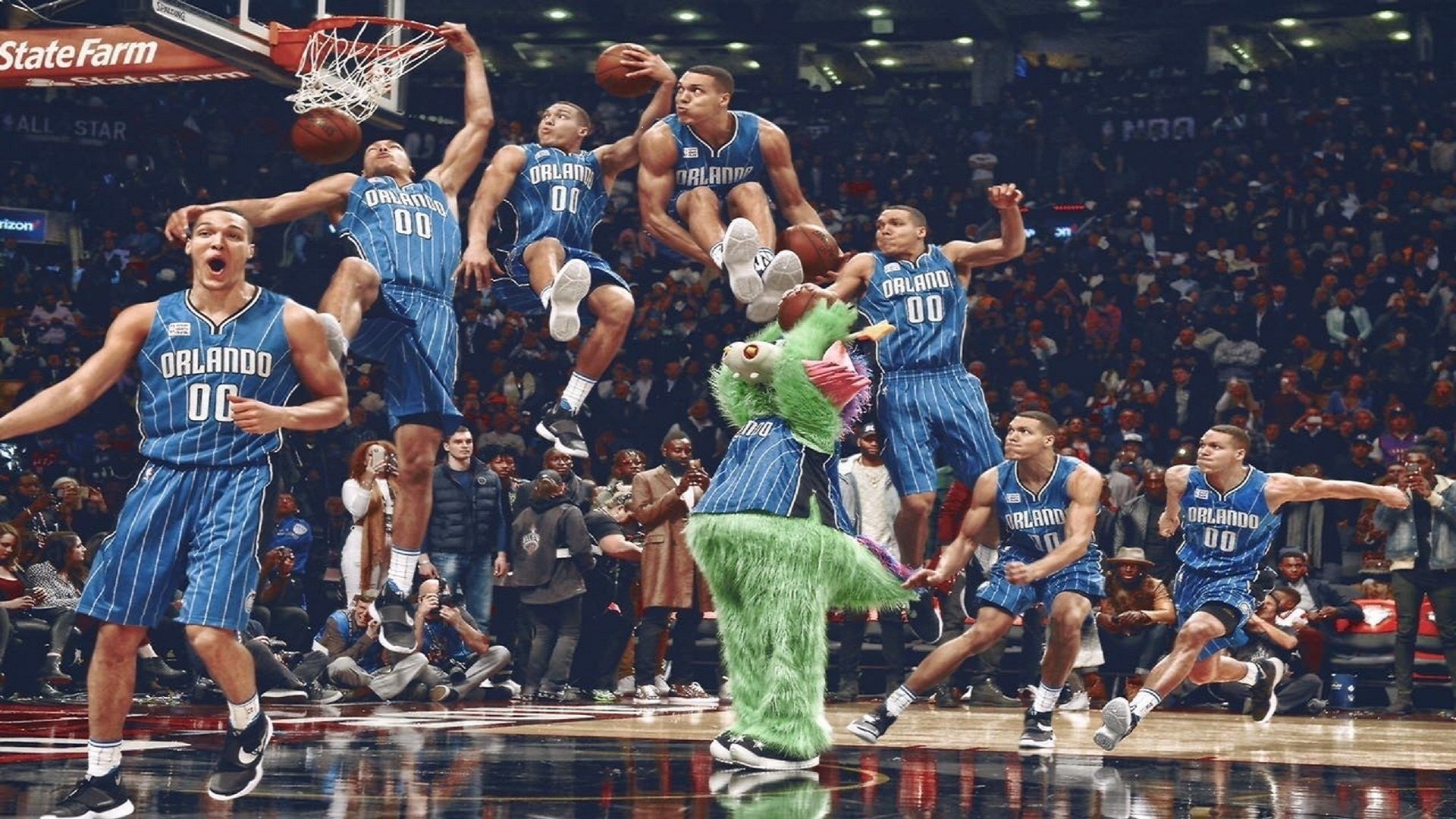 文班亚马掌控全场，雄鹿对阵篮网，新星如何一手改写比赛走势